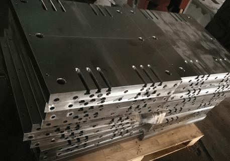 Placa de aquecimento com ranhura em T Placa de aquecimento com ranhura em T