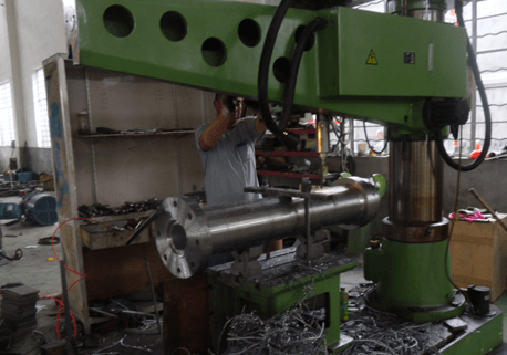 Faça furos para extrusora de barril de pinos Faça furos para extrusora de barril de pinos