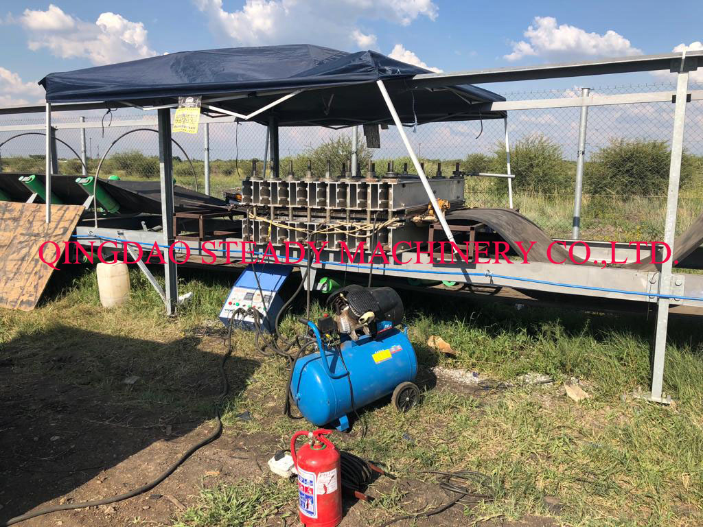 Máquina quente refrigerando rápida da imprensa da junção de borracha da correia transportadora da água à prova de explosões